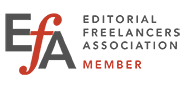 Editor Jeanetta Mish, member of the Editorial Freelancers Association